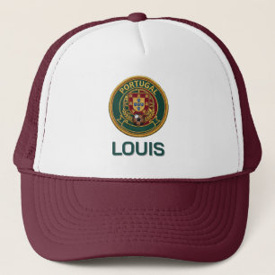 Casquette Blason de football personnalisé Portugal Nom perso