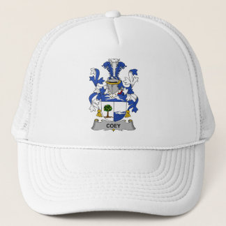 Casquette Blason de la famille Coey ou McCoey d'Irlande Crêt