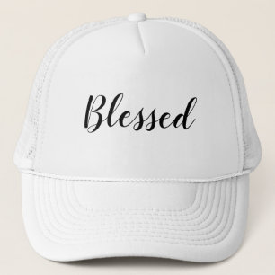 Casquette Blessé noir blanc texte personnalisé texte migno