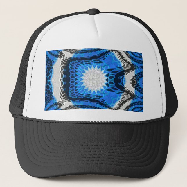 Casquette Bleu atomique (Devant)