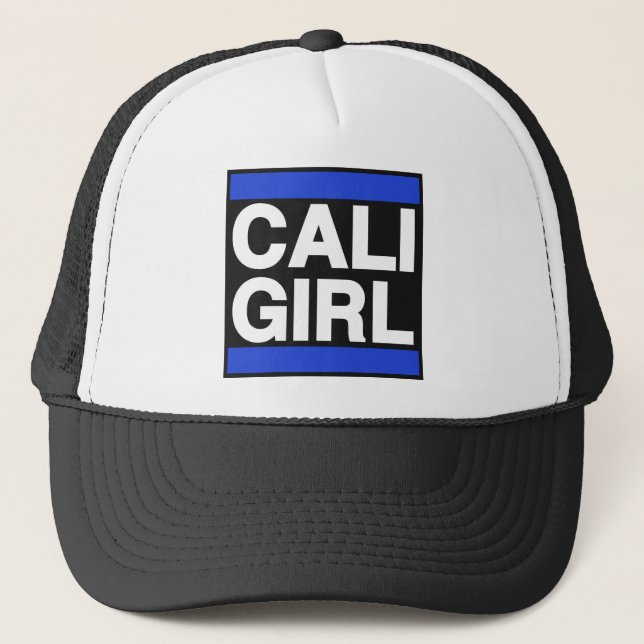 Casquette Bleu de fille de Cali (Devant)