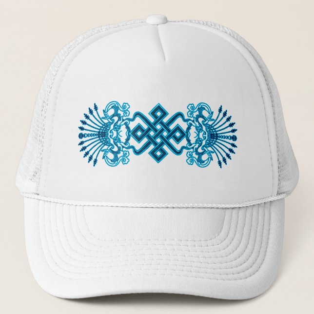 Casquette bleu de Kirttmukha (Devant)