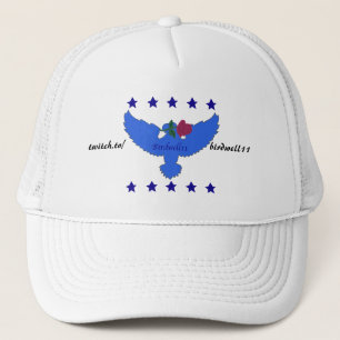 Casquette bleu de logo de tic