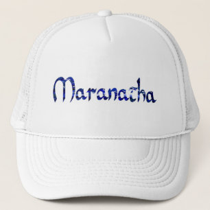 Casquette Bleu de Maranatha Effet