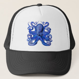 Casquette Bleu de poulpe de Haeckel