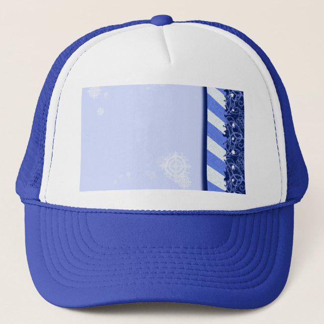 Casquette Bleu d'hiver (Devant)