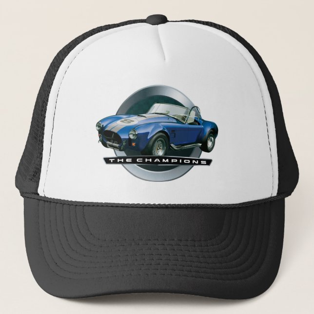 Casquette Bleu du cobra 427 (Devant)