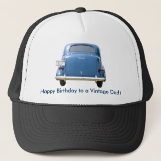 Casquette bleu vintage de Chevy de l'anniversaire