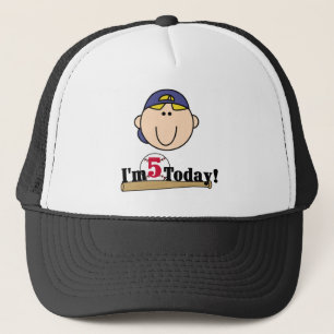 Casquette Blond Boy Baseball 5e anniversaire