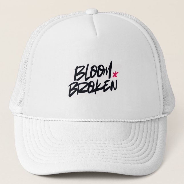 CASQUETTE BLOOM BROKEN (Devant)