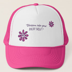 Casquette Blossom Dans Votre Meilleur Soi - Doodle Inspirant