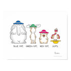 CASQUETTE BLUE, CASQUETTE VERT, affiche OOPS par S