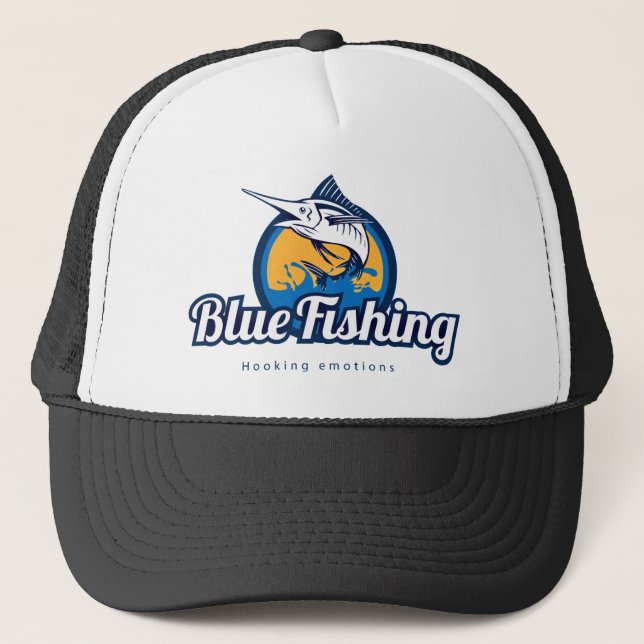 Casquette Blue Fishing (Devant)