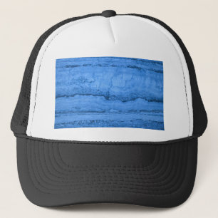 Casquette Blue Granite pattern, blue marble, blue stone