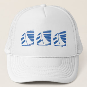 Casquette Blue Racing Bateaux à voile
