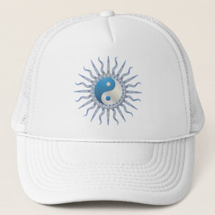 Casquette Blue Starburst Yin Yang