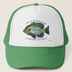 Casquette Bluegill Meilleur Moment Pour Aller Pêcher FÊT