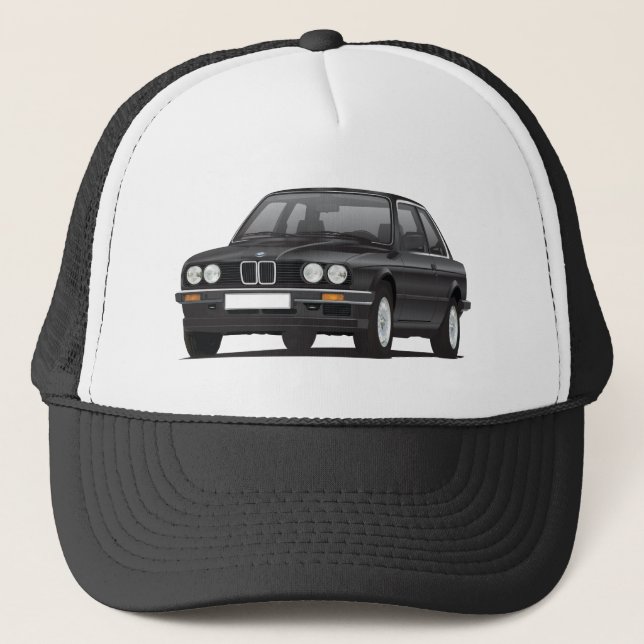 Casquette BMW noir 3 séries (E30) (Devant)