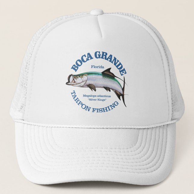 Casquette Boca Grande Tarpon Pêche (Devant)