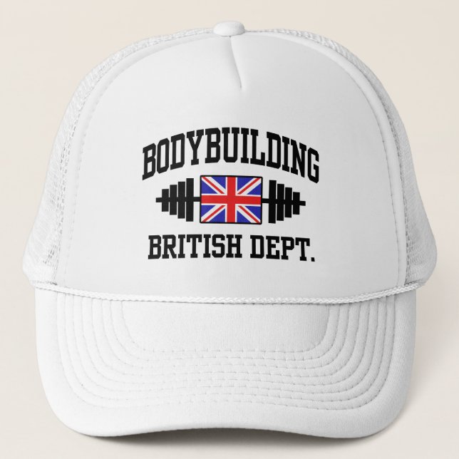 Casquette Bodybuilder britannique (Devant)