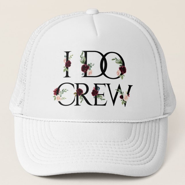 Casquette Boho Bling | Bachelorette Bridal Party I Do Crew (Devant)