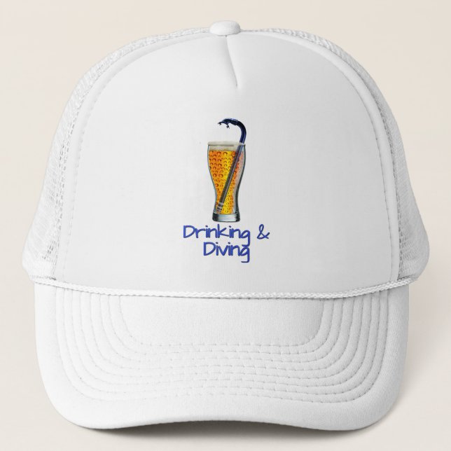 Casquette Boire et plonger (Devant)