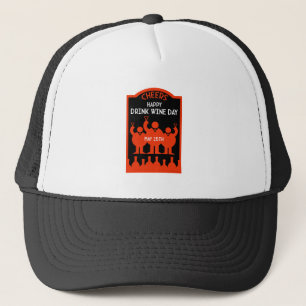 Casquette Boire la journée du vin 25 mai
