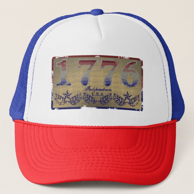 Casquette Bois de l'Indépendance 1776 vue (Devant)