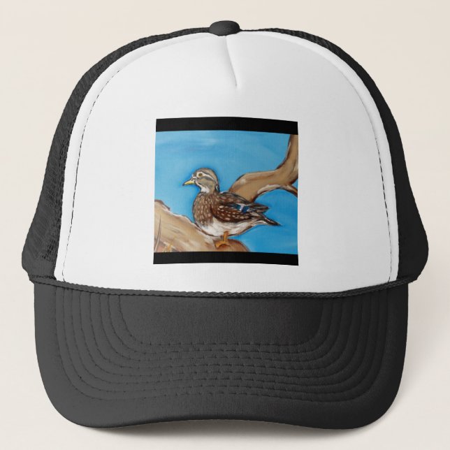 CASQUETTE BOIS DUCK (Devant)
