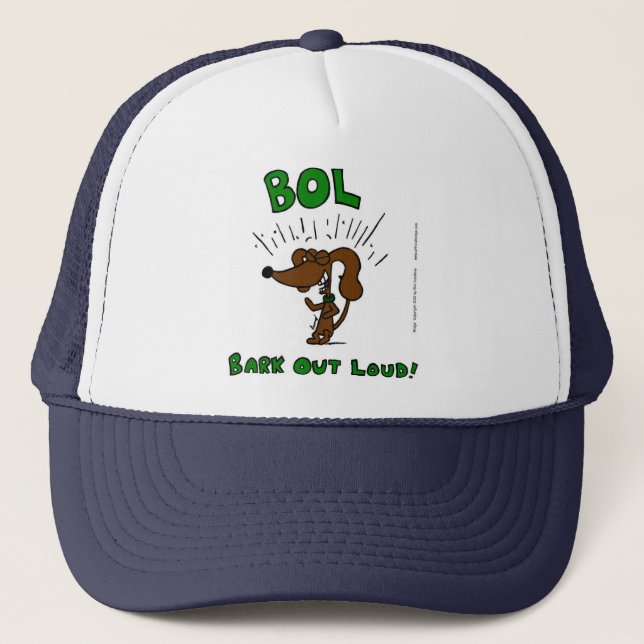 Casquette "BOL Bark Out Loud" (Devant)