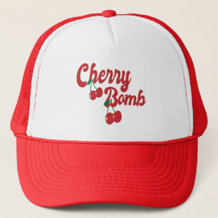 Casquette Bombe cerise