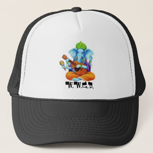 Casquette Bon karma, bon ami ! (Devant)