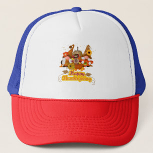 Casquette Bon thanksgiving Gnome Trio