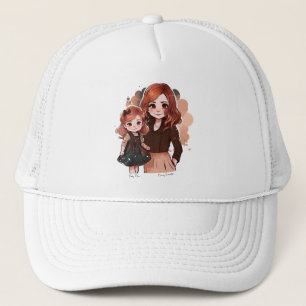 Casquette Bond adorable maman et fille (2)