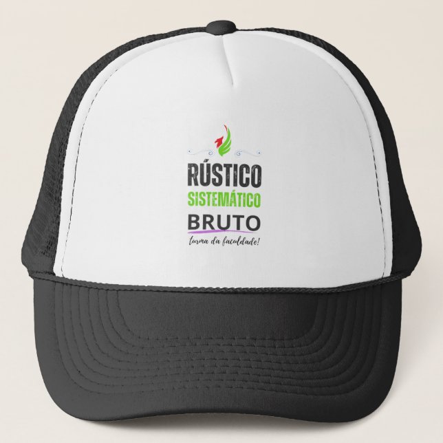 Casquette Boné Rustico Sistemático Bruto:  (Devant)