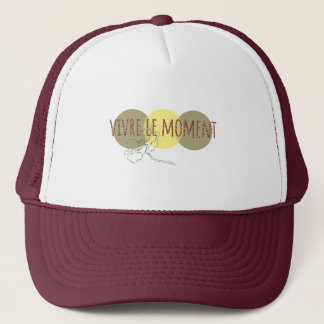 Casquette Boné Vivre Le Moment