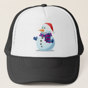 Casquette bonhomme de neige