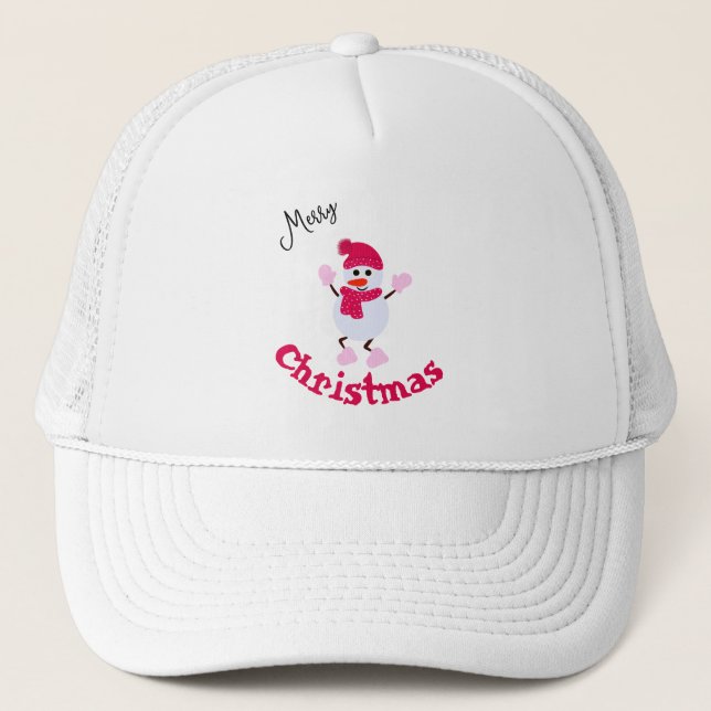 Casquette bonhomme de Noël (Devant)