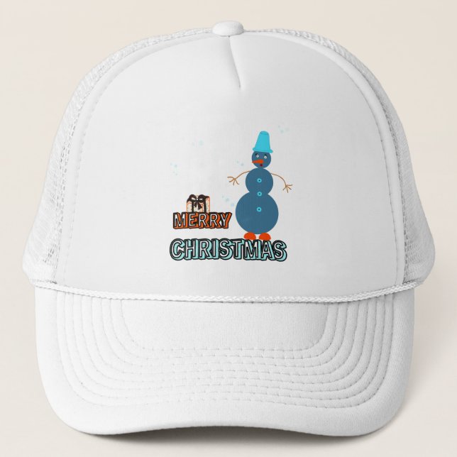 Casquette bonhomme de Noël (Devant)