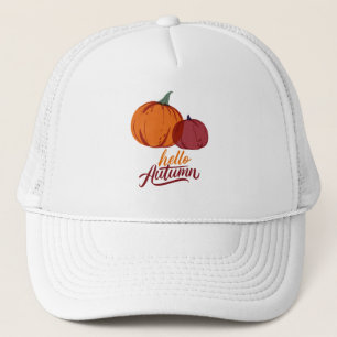 Casquette Bonjour Citrouilles d'automne