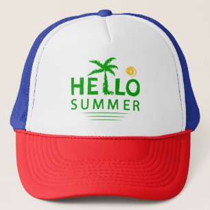 Casquette Bonjour été