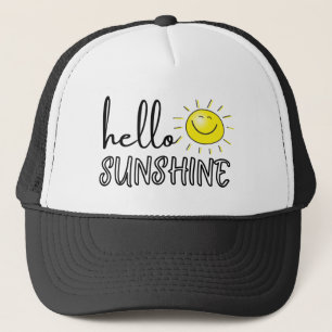 Casquette Bonjour Sunshine printemps été