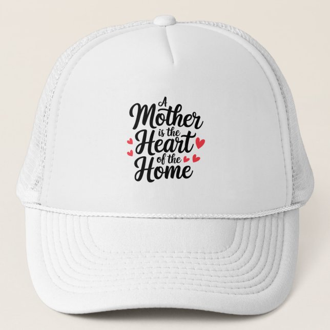 Casquette Bonne fête des mères (Devant)