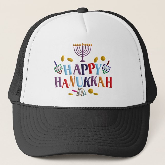 Casquette Bonne Hanoukka (Devant)