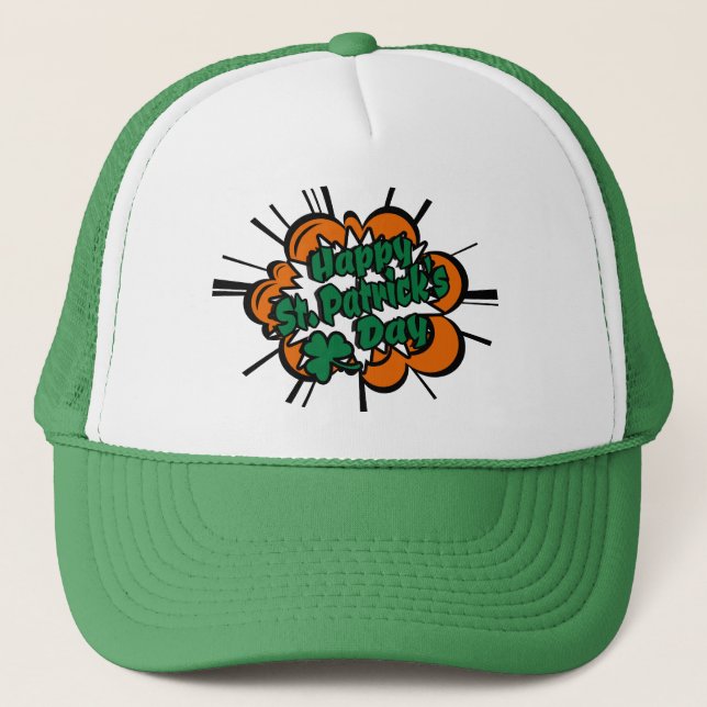 Casquette Bonne Saint Patrick's Day (Devant)