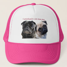 bonnet en marchant avec mien pug