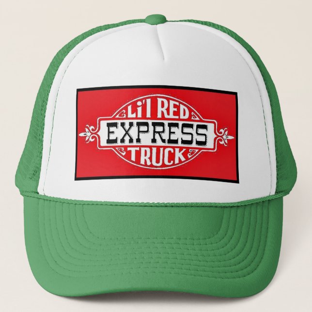 Casquette Bonnet Lil Red Truck rouge (Devant)