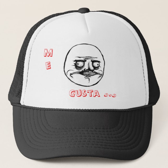 Casquette Bonnet meme - Me gusta (Devant)