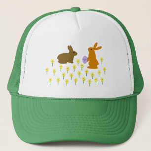 Casquette Bonnets de Pâques mignons et chapeaux de jonquille