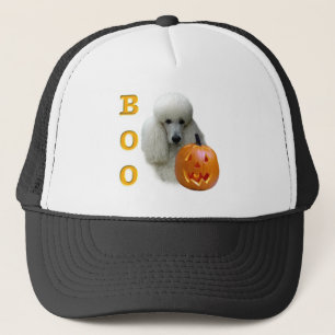 Casquette Boo de caniche (revêtement blanc)